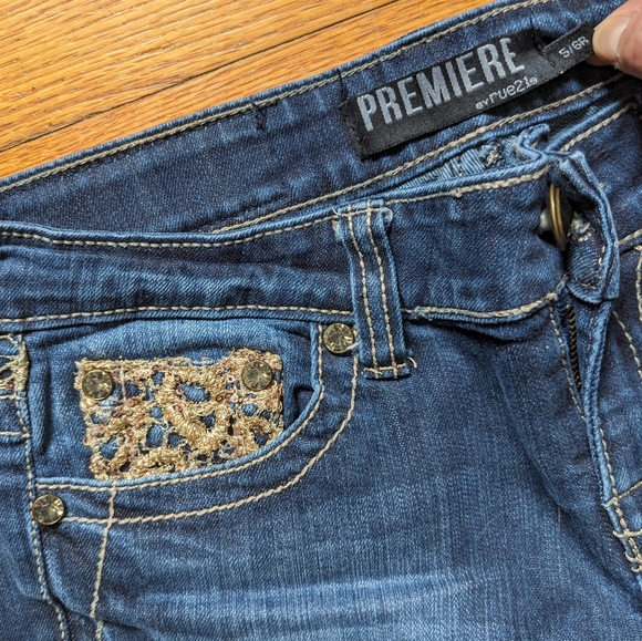 Premiere by rue21 slim boot jeans 5/6R - Picture 4 of 5